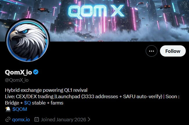 Qomx.io Qomx.io exhange